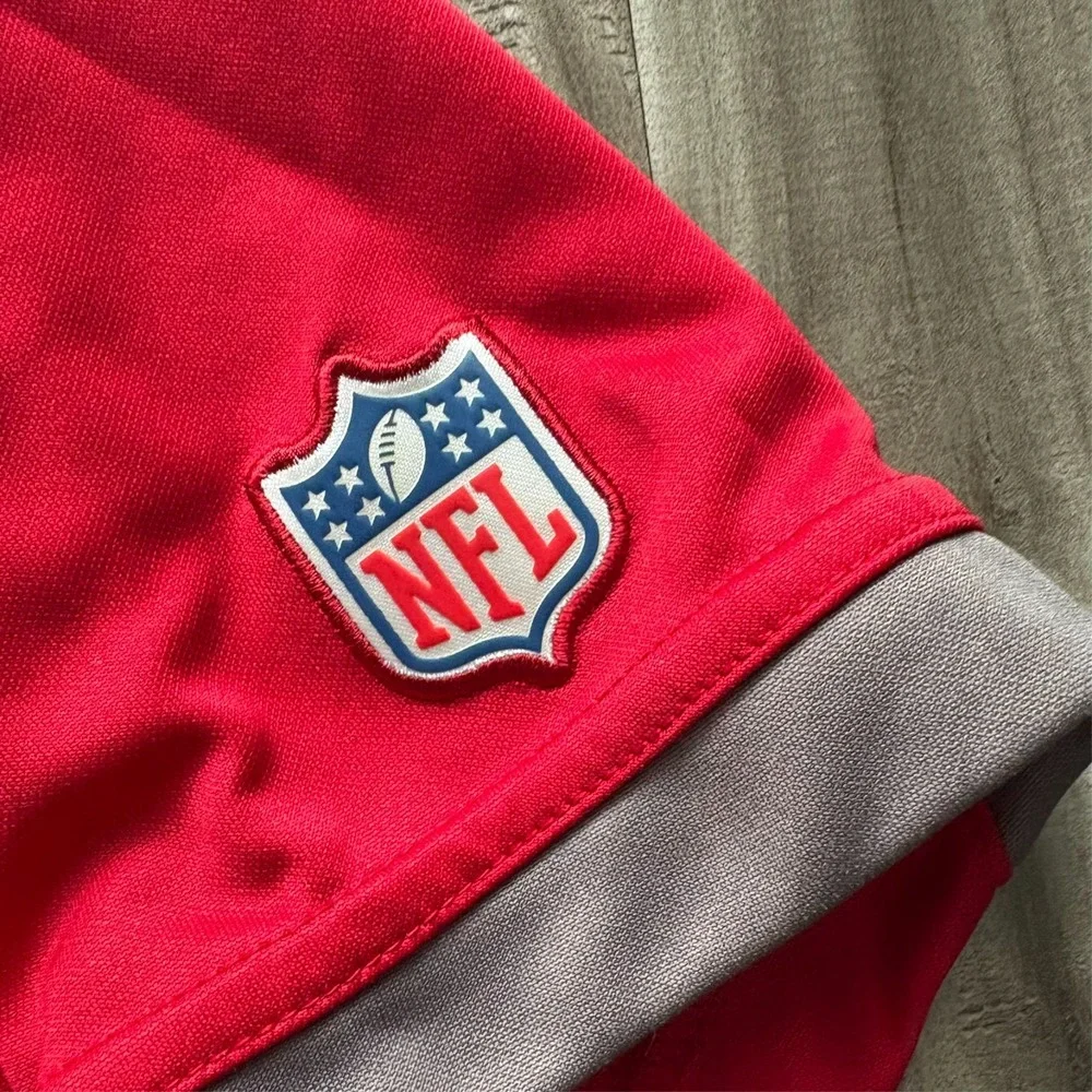 Nike Tampa‎ Bay Buccaneers NFL On-Field Polo Shirt Men's Large Red Dri-Fit Golf